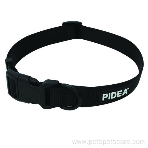 Nylon Friendly Wholesale Dog Neck Collar Rubber Logo